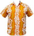 Hawaiihemd - Classic Flower - gelb